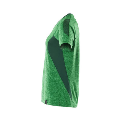 Mascot V-neck T-shirt 18092-801 Right #colour_grass-green-green