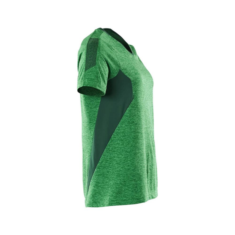 Mascot V-neck T-shirt 18092-801 Left #colour_grass-green-green