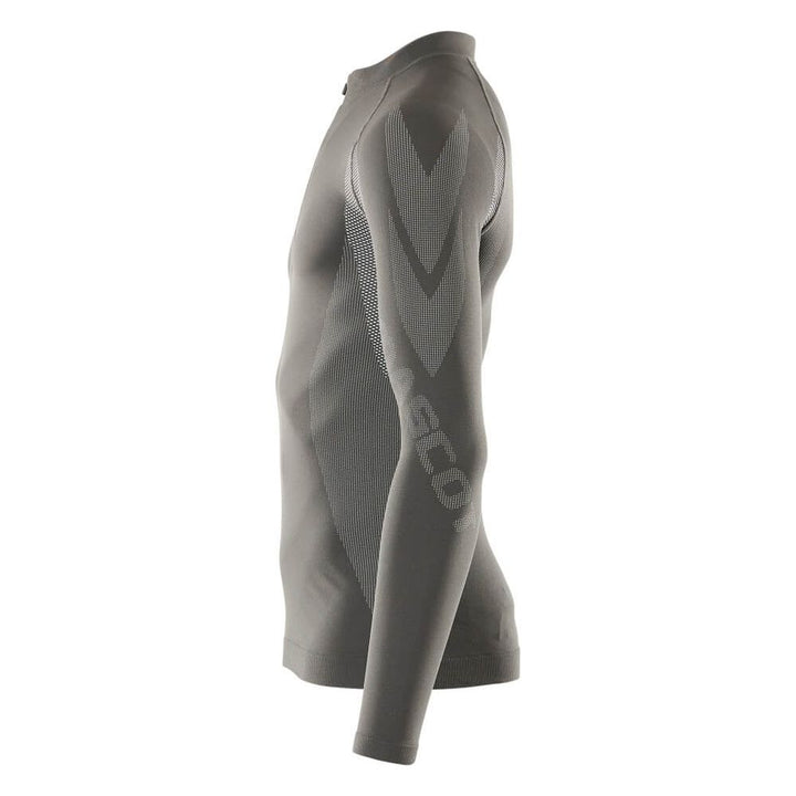 Mascot Valongo Base-Layer Shirt Top 50177-870 Right #colour_dark-anthracite-grey