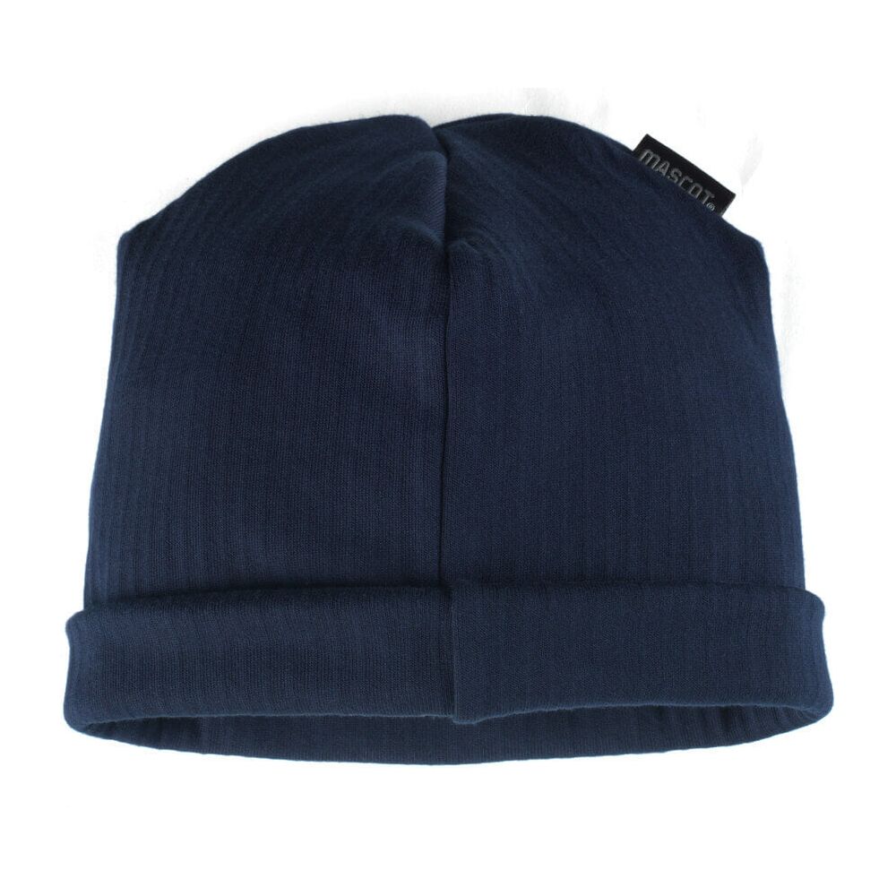 Mascot Visby Knitted Hat 00780-380 Front #colour_navy-blue
