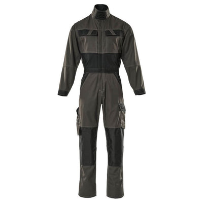 Mascot Wallan Boilersuit Overall 15719-330 Front #colour_dark-anthracite-grey-black