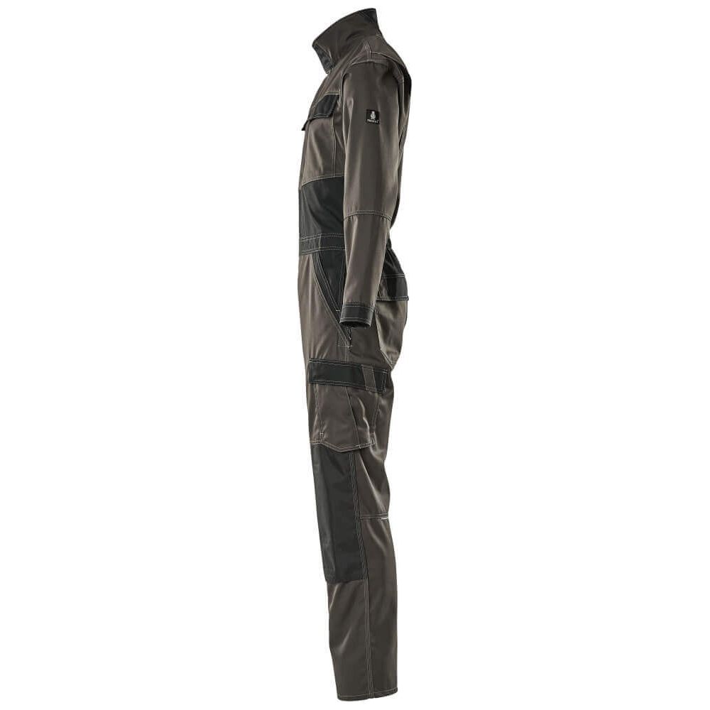 Mascot Wallan Boilersuit Overall 15719-330 Right #colour_dark-anthracite-grey-black