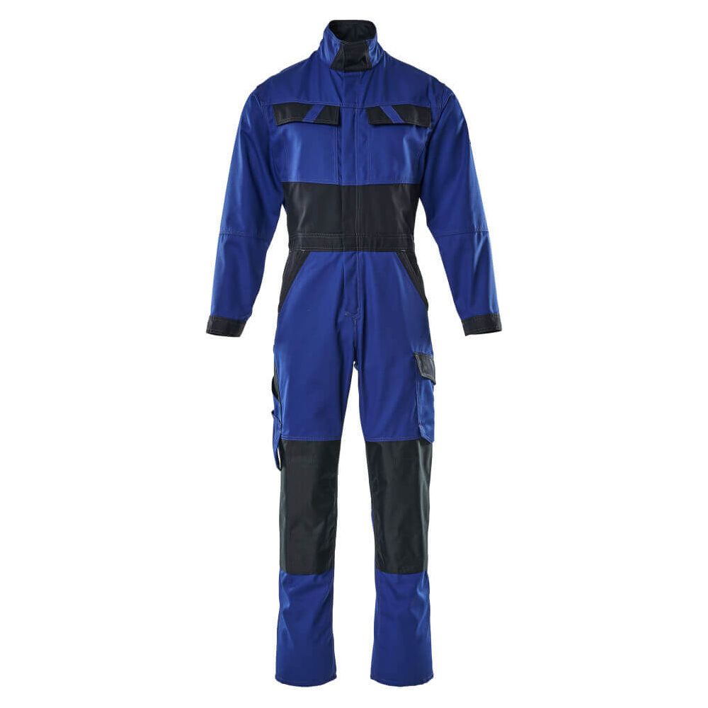 Mascot Wallan Boilersuit Overall 15719-330 Front #colour_royal-blue-dark-navy-blue