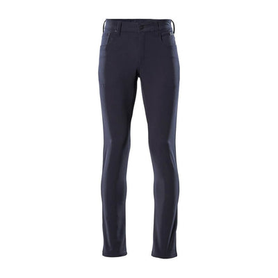 Mascot Water-Repellent Stretch Trousers 20739-511 Front #colour_dark-navy-blue