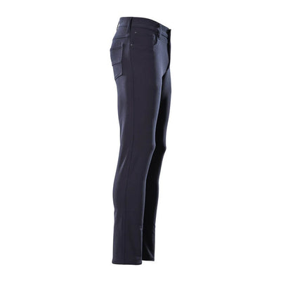 Mascot Water-Repellent Stretch Trousers 20739-511 Left #colour_dark-navy-blue