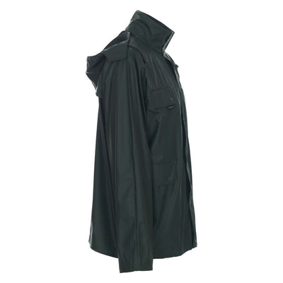Mascot Waterford Waterproof Rain Jacket 07060-028 Left #colour_green