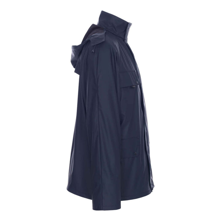 Mascot Waterford Waterproof Rain Jacket 07060-028 Left #colour_navy-blue