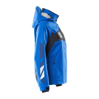 Mascot Waterproof Outer-Shell Jacket 18311-231 Left #colour_azure-blue-dark-navy-blue