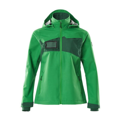 Mascot Waterproof Outer-Shell Jacket 18311-231 Front #colour_grass-green-green