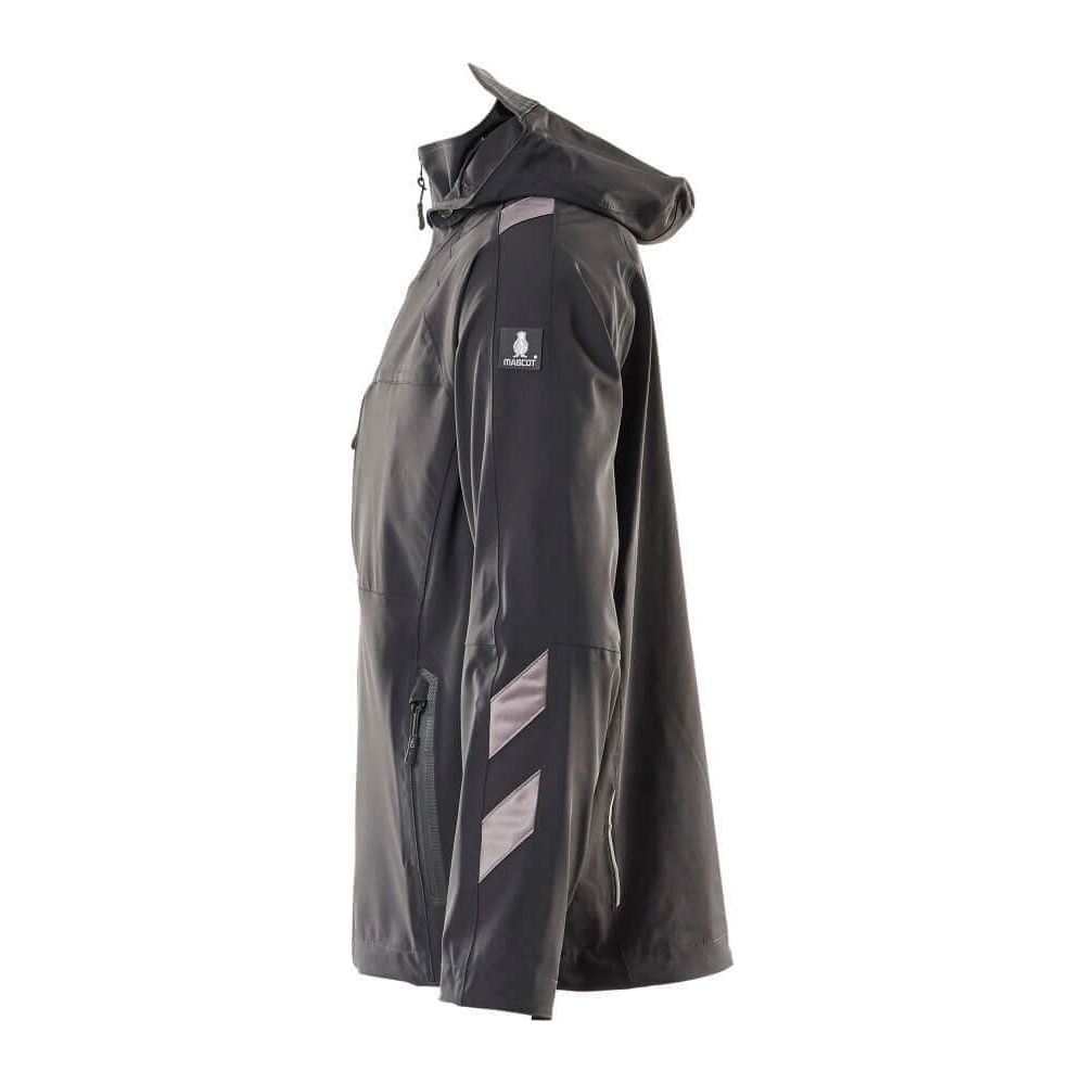 Mascot Waterproof Shell Jacket 18601-411 Right #colour_black