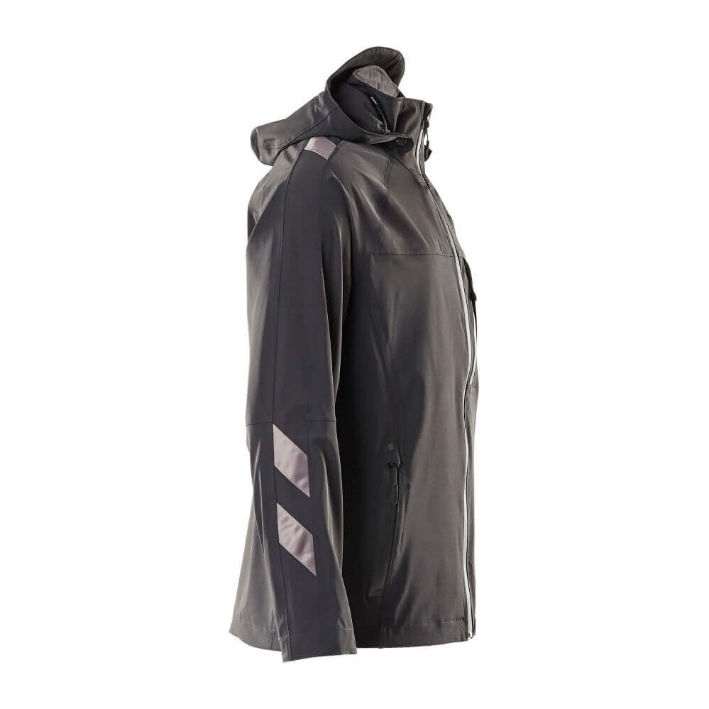 Mascot Waterproof Shell Jacket 18601-411 Left #colour_black