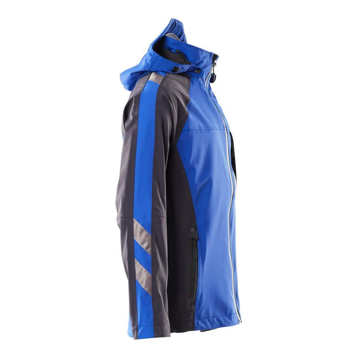 Mascot Waterproof Shell Jacket 18601-411 Left #colour_royal-blue-dark-navy-blue