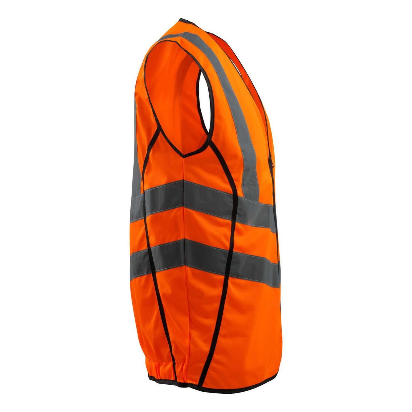 Mascot Wingate Hi-Vis Traffic Vest 50145-977 Left #colour_hi-vis-orange