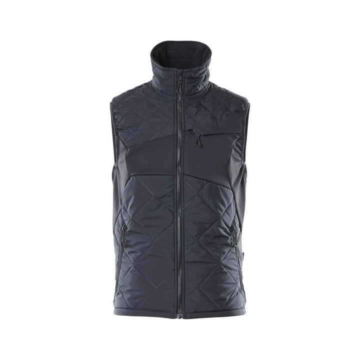 Mascot Winter Gilet Lightweight Padded 18065-318 Front #colour_dark-navy-blue