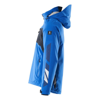 Mascot Winter Jacket 18035-249 Right #colour_azure-blue-dark-navy-blue