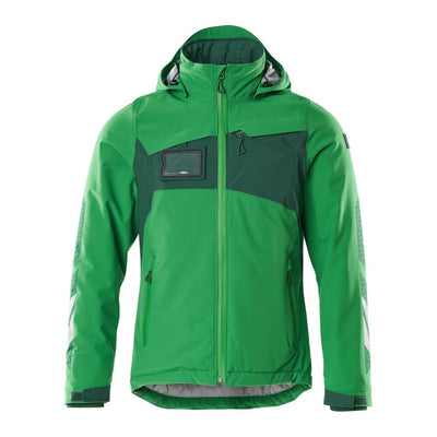 Mascot Winter Jacket 18035-249 Front #colour_grass-green-green