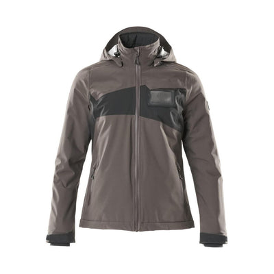 Mascot Winter Jacket 18045-249 Front #colour_dark-anthracite-grey-black