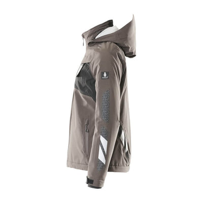 Mascot Winter Jacket 18045-249 Right #colour_dark-anthracite-grey-black