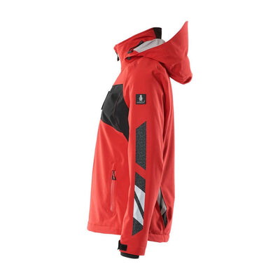 Mascot Winter Jacket 18045-249 Right #colour_traffic-red-black