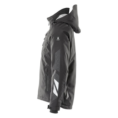 Mascot Winter Jacket Detachable-Hood 18335-231 Right #colour_black