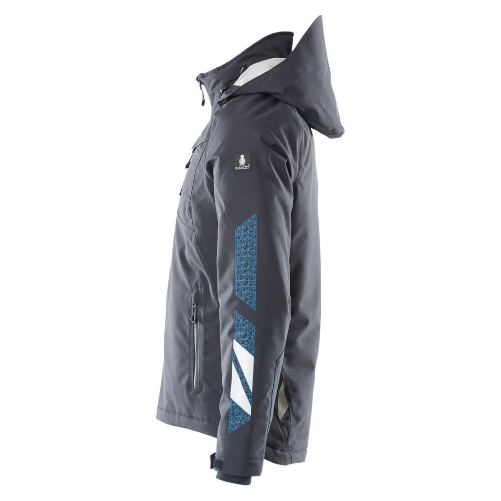 Mascot Winter Jacket Detachable-Hood 18335-231 Right #colour_dark-navy-blue