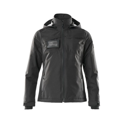 Mascot Winter-Jacket Detachable-Hood 18345-231 Front #colour_black