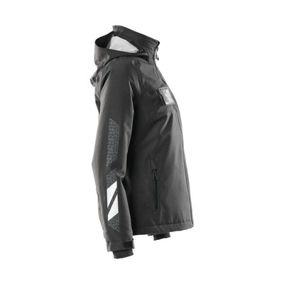 Mascot Winter-Jacket Detachable-Hood 18345-231 Left #colour_black