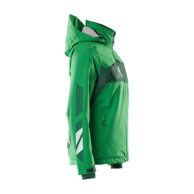 Mascot Winter-Jacket Detachable-Hood 18345-231 Left #colour_grass-green-green