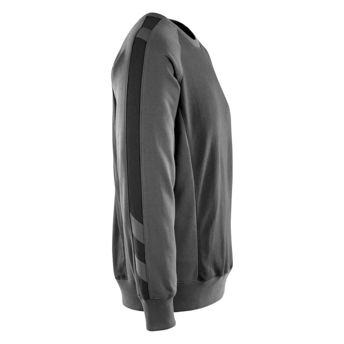 Mascot Witten Sweatshirt Round-Neck 50570-962 Left #colour_black-dark-anthracite-grey