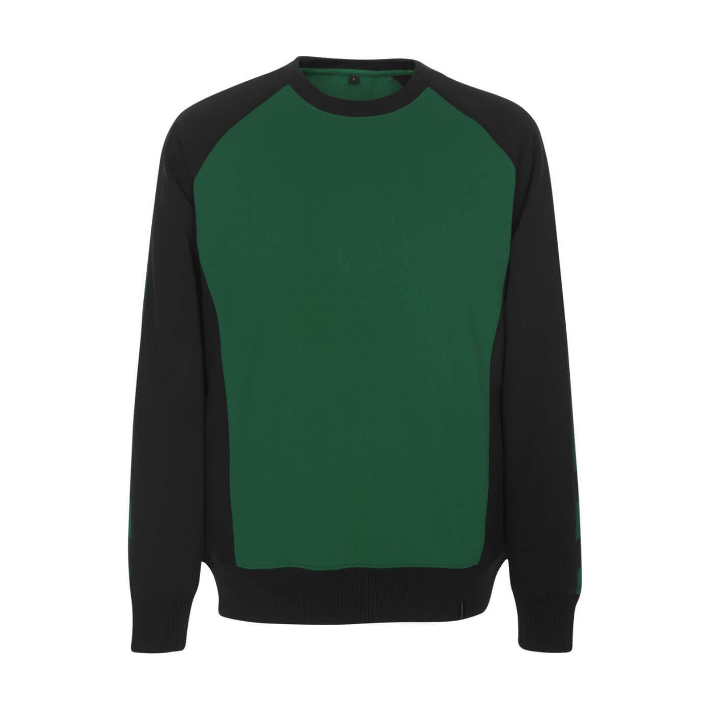 Mascot Witten Sweatshirt Round-Neck 50570-962 Front #colour_green-black