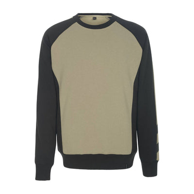 Mascot Witten Sweatshirt Round-Neck 50570-962 Front #colour_light-khaki-black