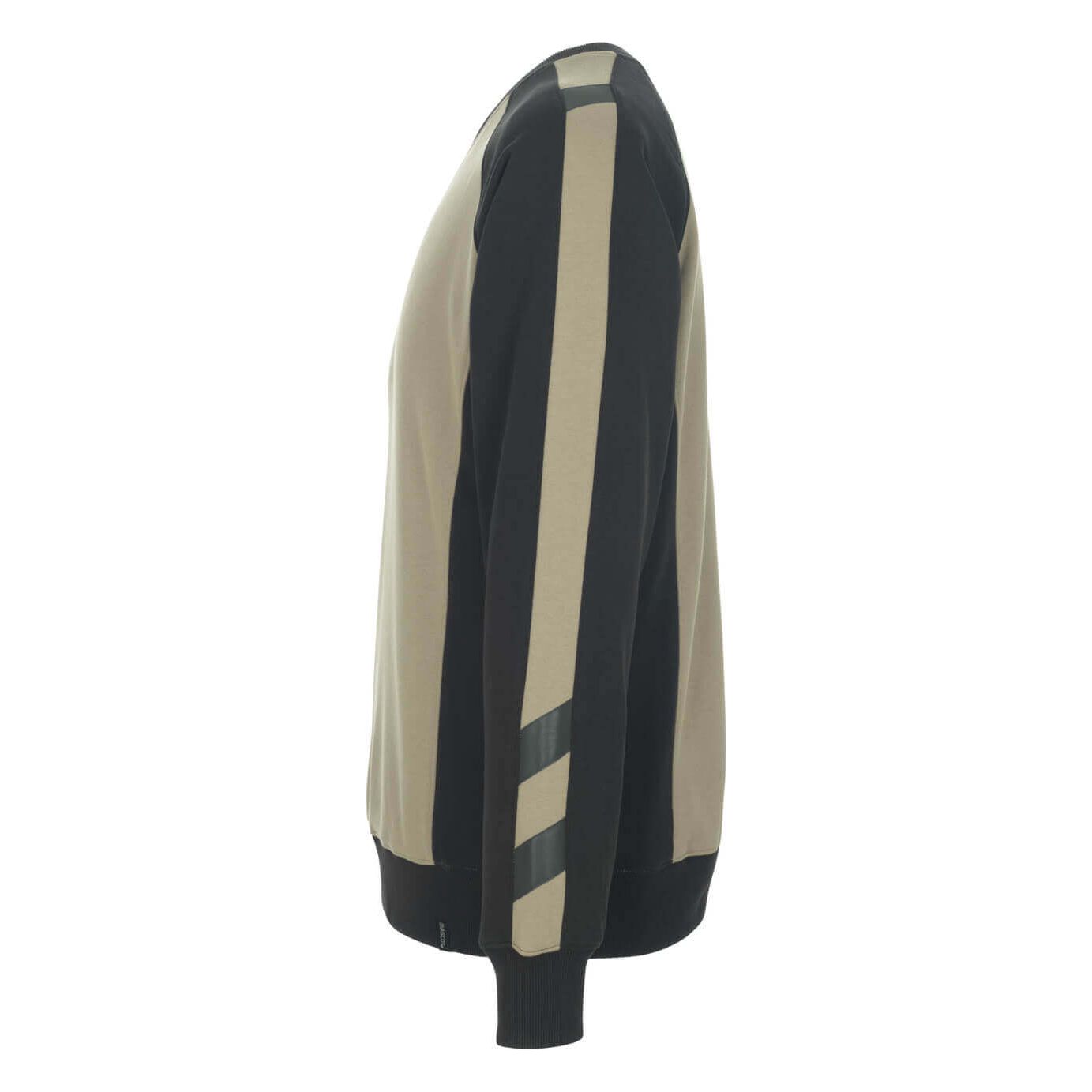 Mascot Witten Sweatshirt Round-Neck 50570-962 Right #colour_light-khaki-black
