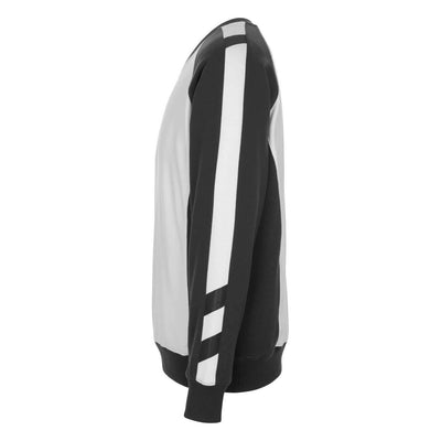 Mascot Witten Sweatshirt Round-Neck 50570-962 Right #colour_white-dark-anthracite-grey