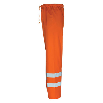 Mascot Wolfsberg Hi-Vis Rain Trousers 50102-814 Right #colour_hi-vis-orange