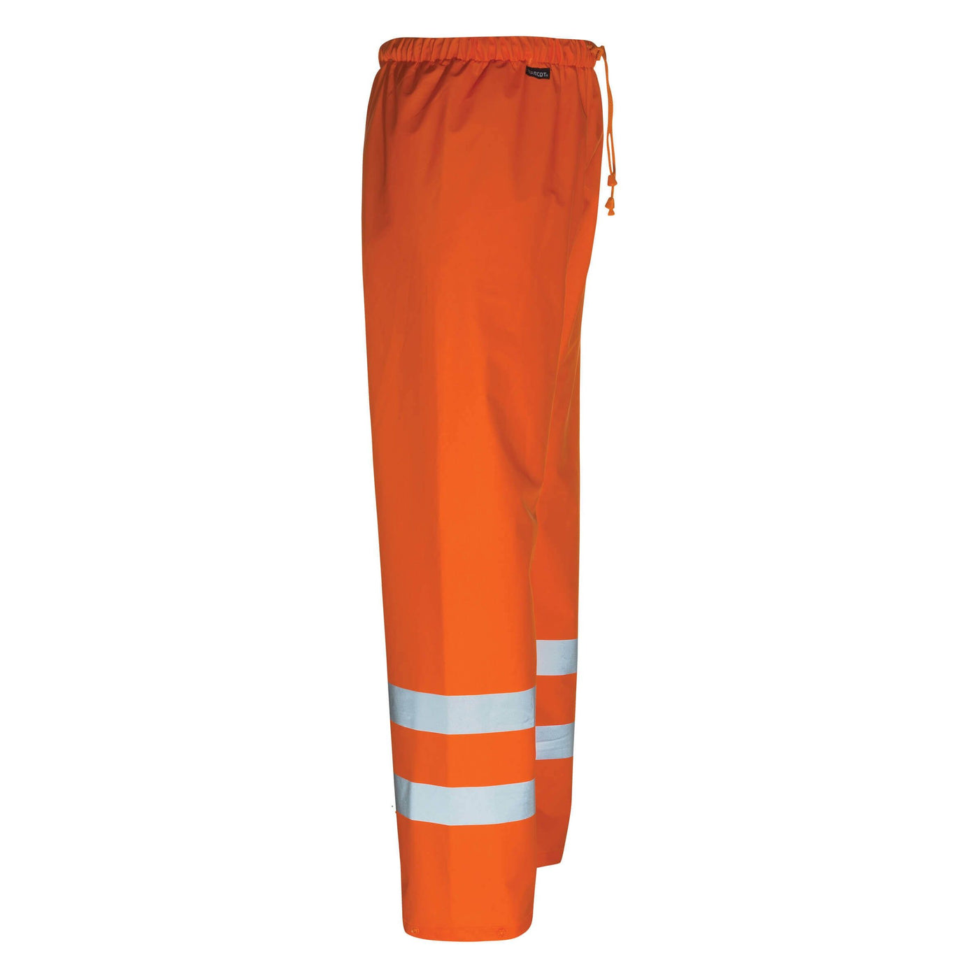 Mascot Wolfsberg Hi-Vis Rain Trousers 50102-814 Left #colour_hi-vis-orange