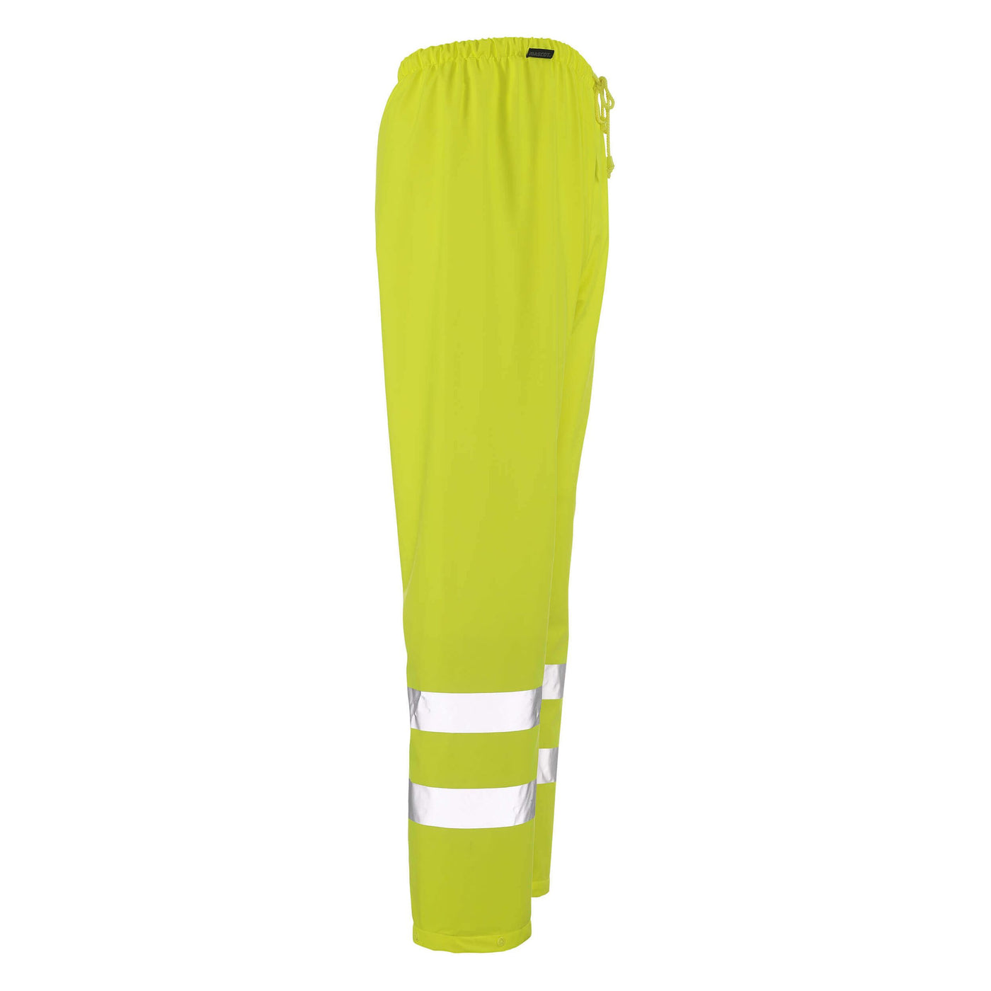 Mascot Wolfsberg Hi-Vis Rain Trousers 50102-814 Left #colour_hi-vis-yellow
