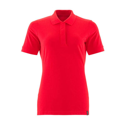 Mascot Womens Polo Shirt 20193-961 Front #colour_traffic-red