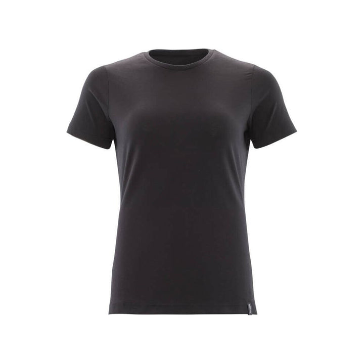 Mascot Womens Work T-Shirt 20192-959 Front #colour_deep-black