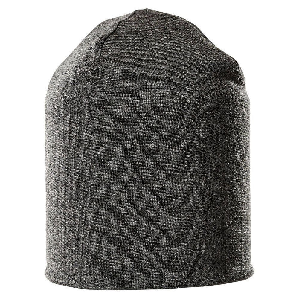 Mascot Work Hat 18350-803 Front #colour_dark-anthracite-grey-flecked