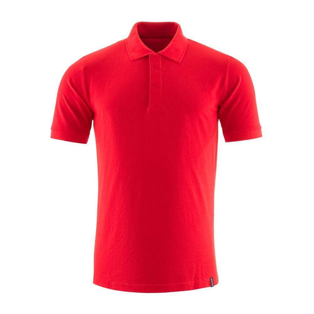 Mascot Work Polo Shirt 20183-961 Front #colour_traffic-red