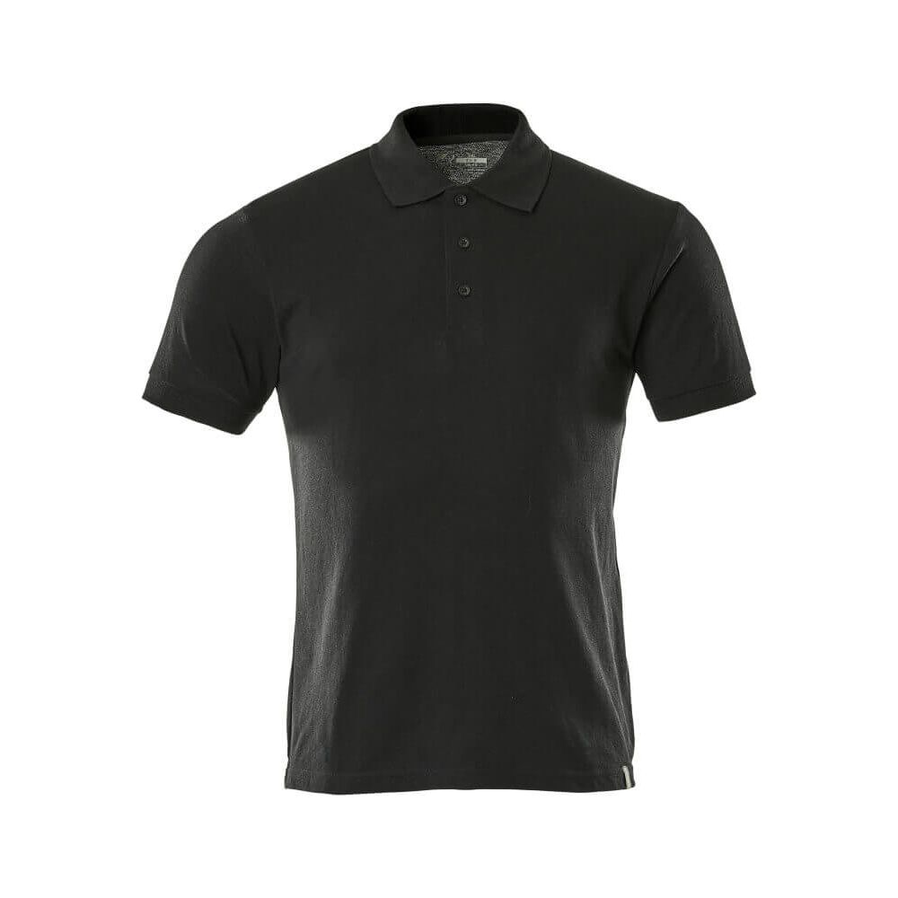Mascot Work Polo Shirt 20683-787 Front #colour_deep-black