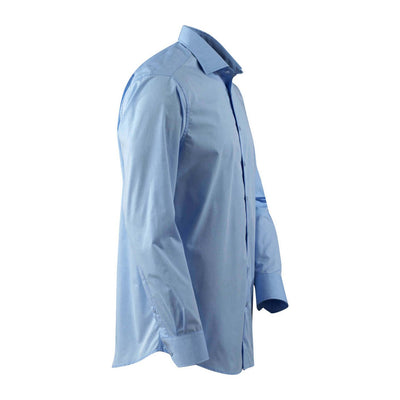 Mascot Work Shirt Collar 50631-984 Left #colour_light-blue
