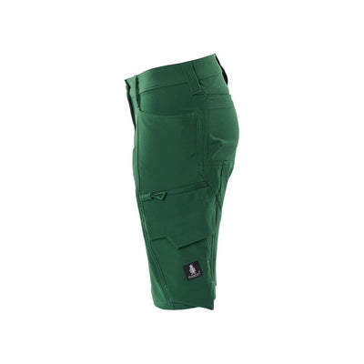Mascot Work Shorts 4-Way-Stretch 18044-511 Right #colour_green