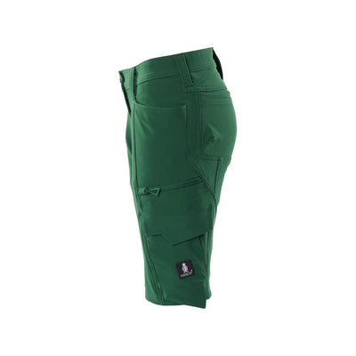 Mascot Work Shorts 4-Way-Stretch 18048-511 Right #colour_green