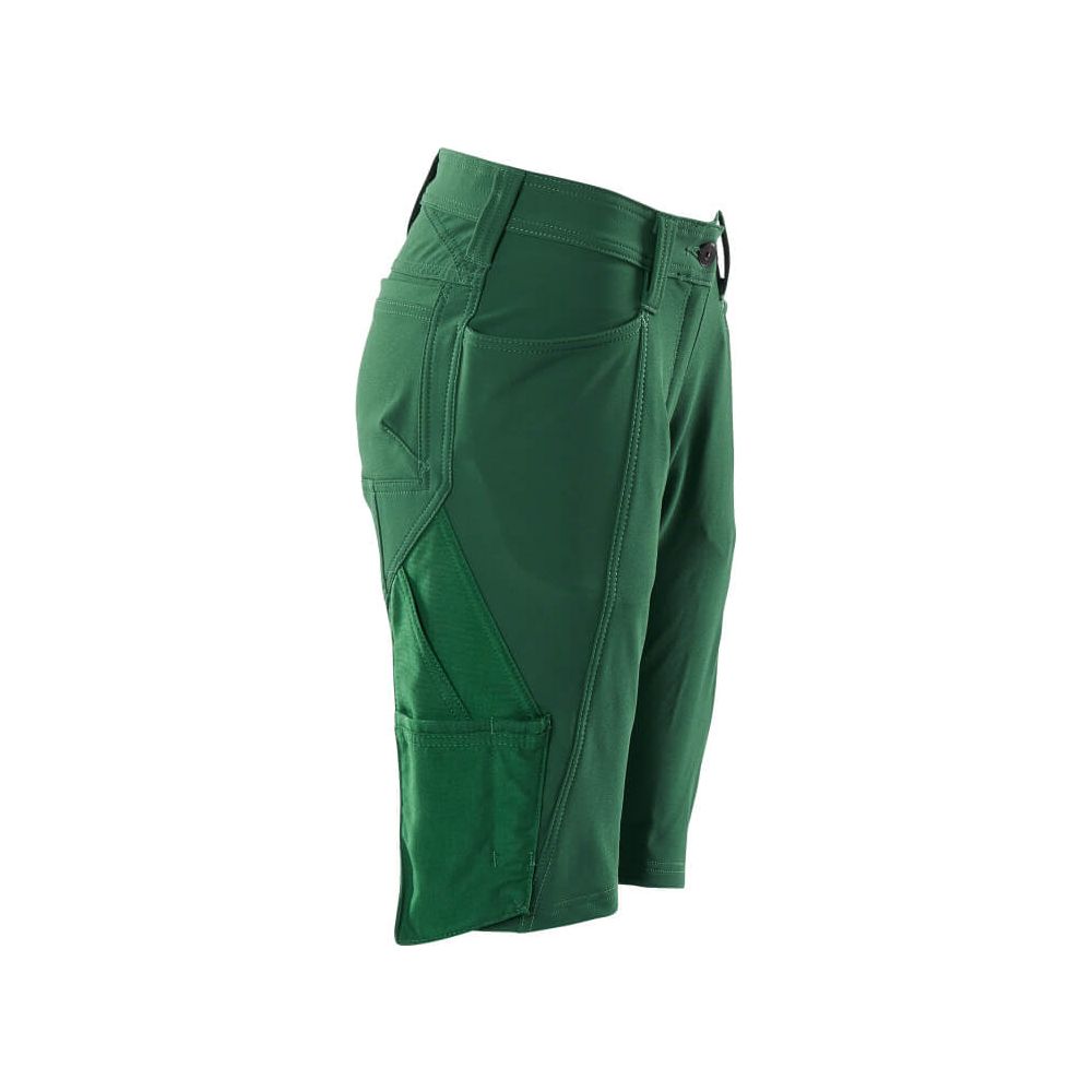 Mascot Work Shorts 4-Way-Stretch 18048-511 Left #colour_green