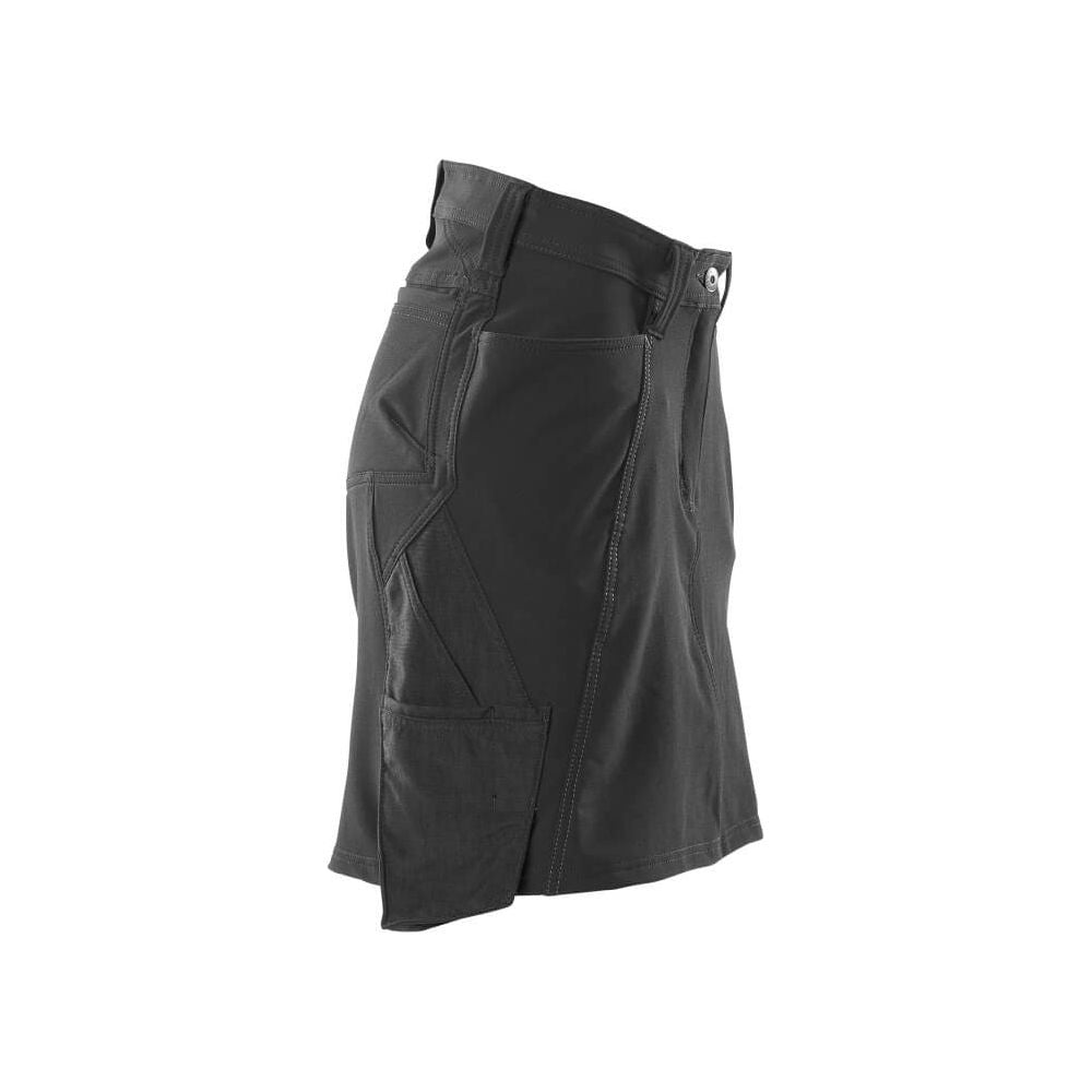 Mascot Work Skirt 4-Way-Stretch 18047-511 Left #colour_black