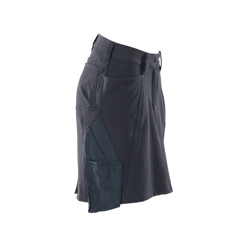 Mascot Work Skirt 4-Way-Stretch 18047-511 Left #colour_dark-navy-blue