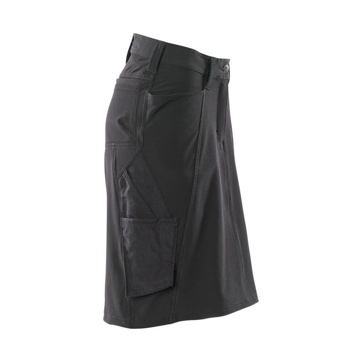 Mascot Work Skirt 4-Way-Stretch 18147-511 Left #colour_black