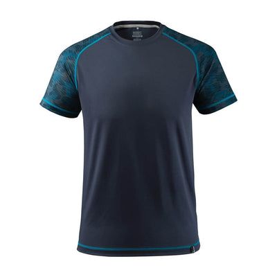 Mascot Work T-shirt Advanced Moisture-Wicking 17482-944 Front #colour_dark-navy-blue