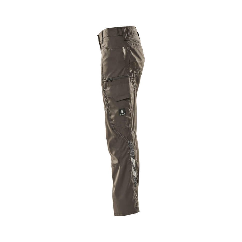 Mascot Work Trousers 18488-230 Right #colour_dark-anthracite-grey